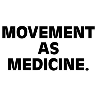 Movement as Medicine Light - Mens Staple T shirt Design
