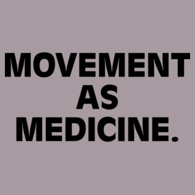 Movement as Medicine Light - Mens Stone Wash Staple Design