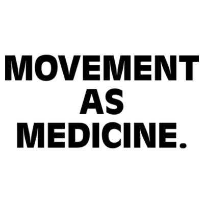 Movement as Medicine Light - Womens Maple Organic Tee Design