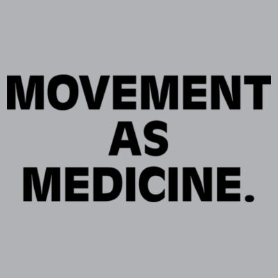 Movement as Medicine Light - Mens Premium Crew Design