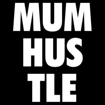 Mum Hustle Dark - Mens Lowdown Singlet Design